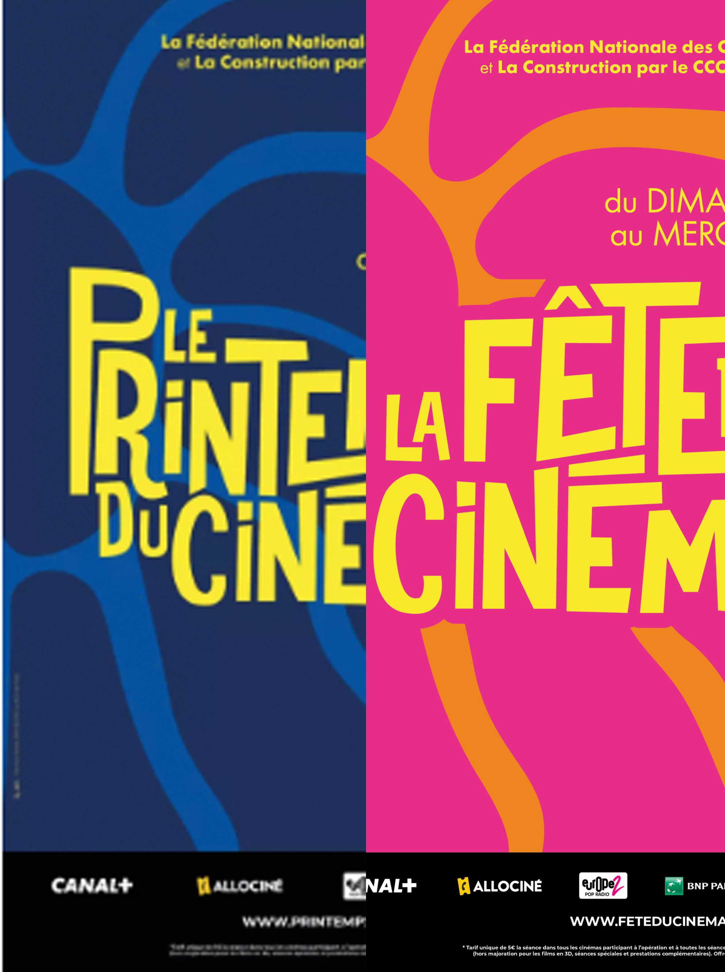 Printemps et Fête du cinéma
